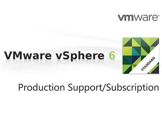  Production Support/Subscription VMware vSphere 6 Standard for 1 processor for 3 year