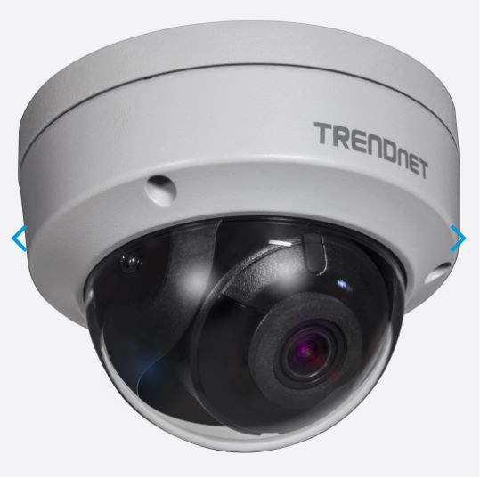Network Camera - Indoor / Outdoor 4MP H.265 WDR PoE IR Dome 