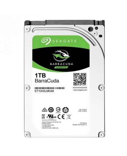 Ổ Cứng HDD SEAGATE Barracuda 2.5" Notebook 1TB - 128MB - 5400RPM