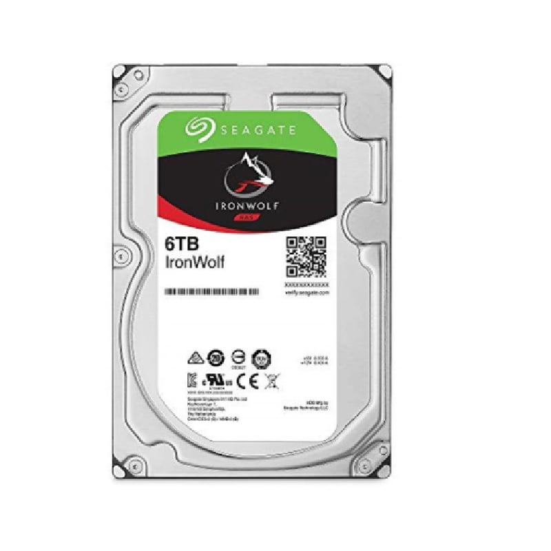 Ổ Cứng HDD SEAGATE IronWolf 3.5" NAS System  6TB - 256MB Cache - 5400 RPM
